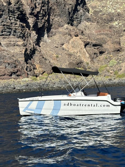 Tenerife: rent a boat without license - Key points to know before booking