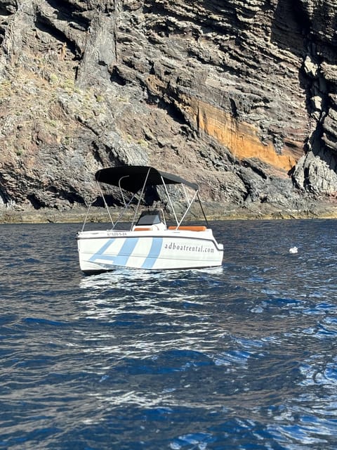 Tenerife: rent a boat without license - Masca and Teno from the water