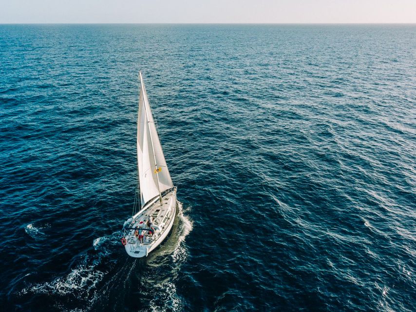 Tenerife: Sailboat Tour with Food and Snorkeling - Setting out from Puerto Colón on Roulette