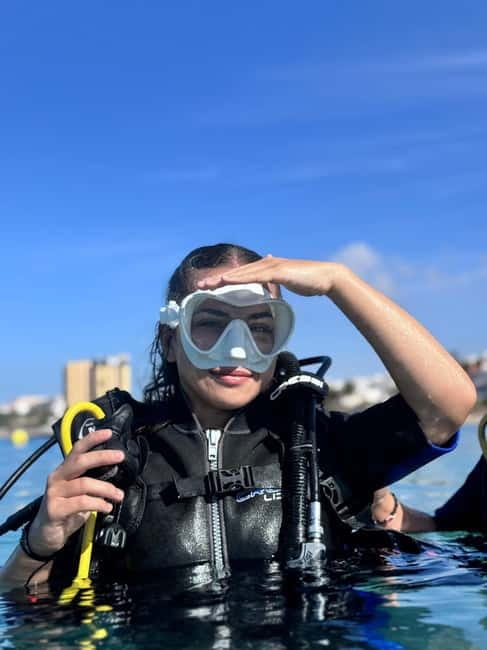Tenerife: Scuba Dive & Fun, Discover the Magic of the Ocean - Getting ready with wetsuit, mask, and fins