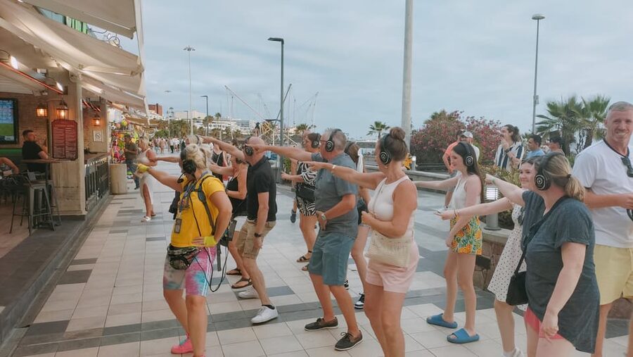 Tenerife: Silent Disco Walking Tour "Mustang Sally's" - What is included at Mustang Sally’s