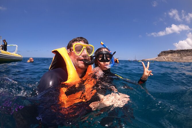 Tenerife Snorkeling Tour in turtle habitat - Meeting at Puerto Colón and getting fitted
