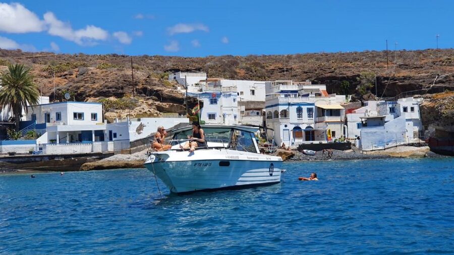 Tenerife: South Island Boat-Trip and Sea Excursion - The La Caleta lagoon swimming stop
