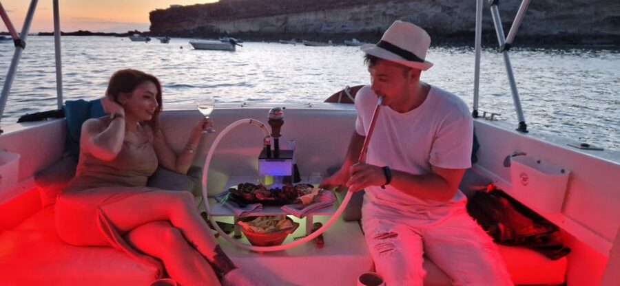 Tenerife South: Romantic Night Cruise - Anchoring in La Caleta Bay