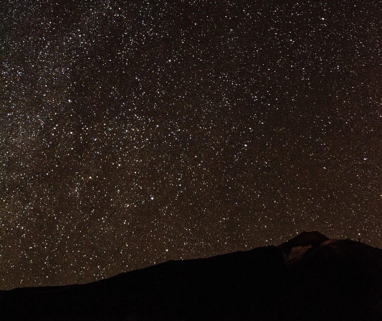 Tenerife. Stargazing at the Teide National Park - Free photographs to remember the evening