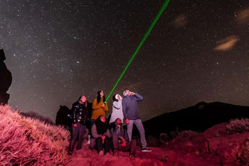 Tenerife: Stargazing Walk in Teide National Park - Walking around Roques de García after sunset