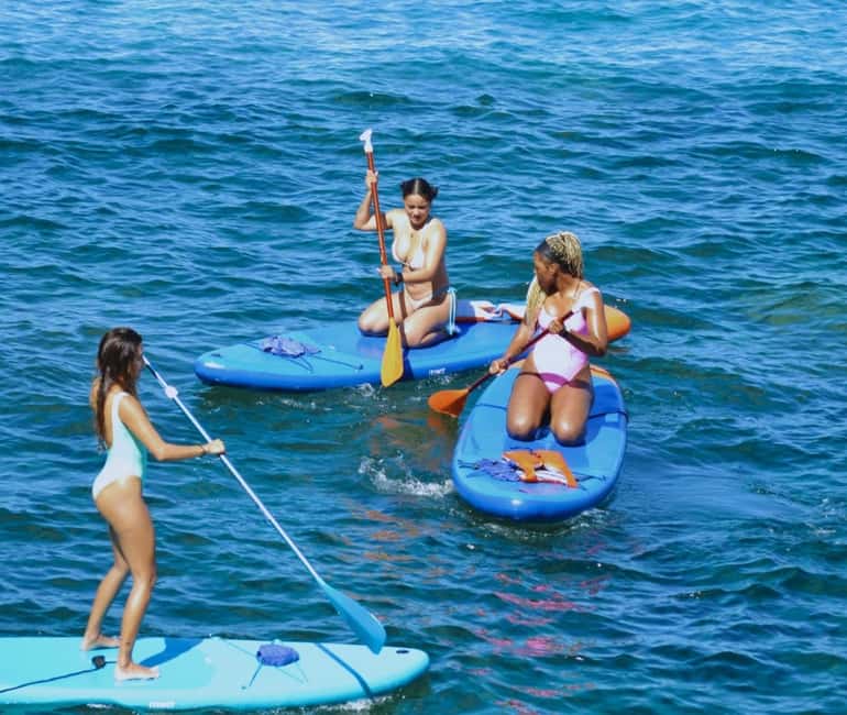 TENERIFE SUR: Paddleboarding tour and SNORKEL - Paddling along Tenerife South’s protected coast