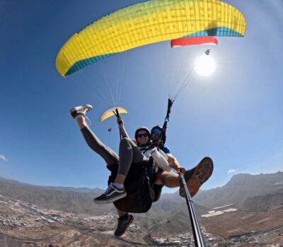 Tandem Paragliding in Adeje with hotel transfer