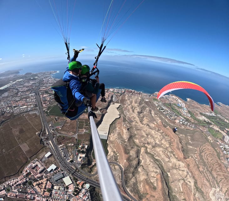 Tenerife: Tandem Paragliding in Adeje with hotel transfer - The glide over southern Tenerife