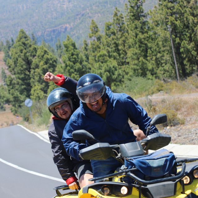 Tenerife: Teide National Park Quad Bike Tour - Riding from Arona into Tenerife’s volcanic country