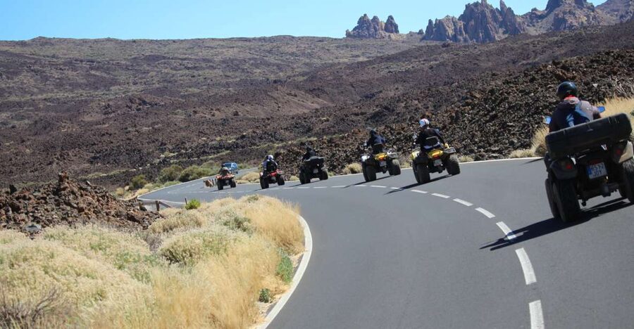 Tenerife: Teide National Park Quad Bike Tour - Boca Tauce at 1,980 meters