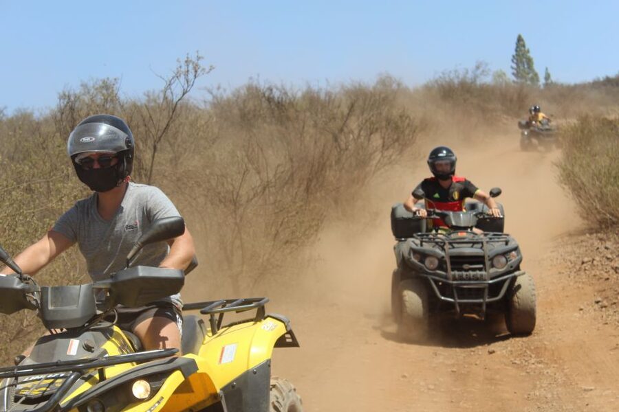 Tenerife: Teide National Park Quad Bike Tour - Following Pico Viejo’s dry lava formations