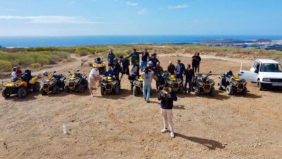 Teide Volcano Sunset Quad Bike Tour with Drinks