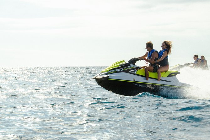 Tenerife Water Sports Package with 40 Min. Jet Ski and Parascending for 2 People - The 40-minute jet ski safari
