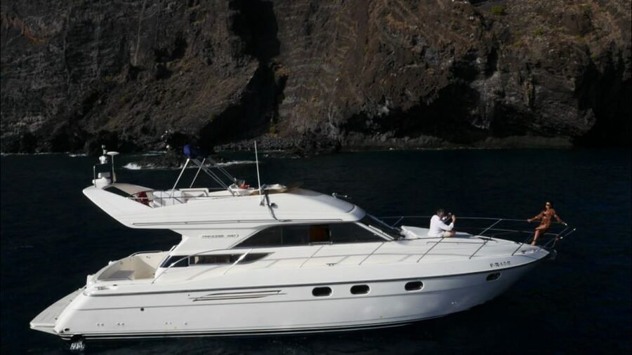 Tenerife: Whales and Snorkeling Tour on a Luxury Yacht - Cruising from Las Galletas toward Palm-Mar