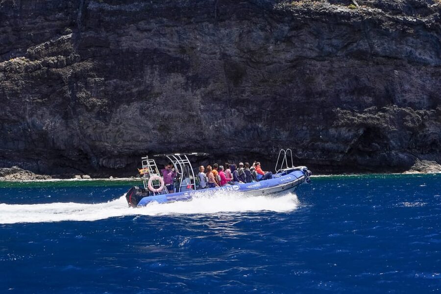 Teno to Masca: Boat trip with snorkeling & drinks - Sailing beneath the Cliffs of Los Gigantes