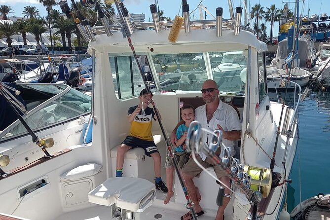 World Class Fishing Charter Trip in Tenerife - Boat comfort, food, and what to bring